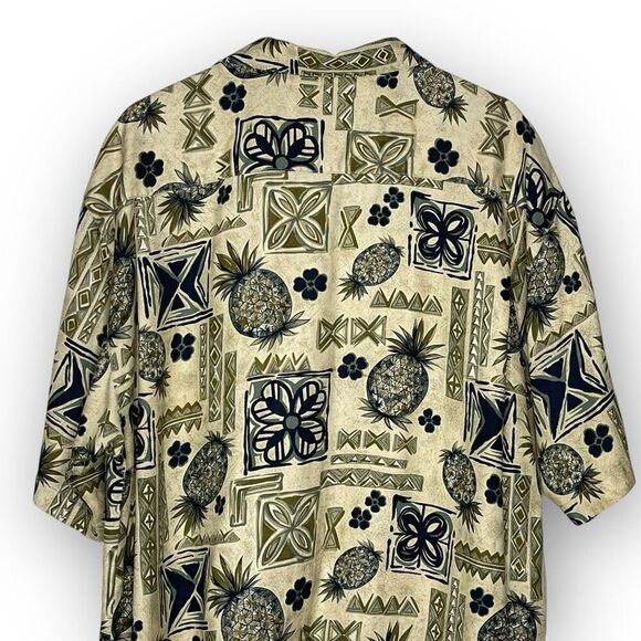 Tommy Bahama Relax Silk Short Sleeve Button Up Hawaiian Shirt Men’s Size XL - Picture 5 of 9